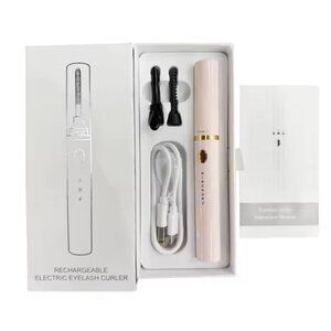 Rechargeable Heated Eyelash Curler Electric Lash Curling Wand Tool